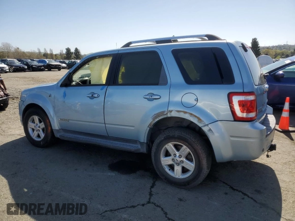 2008 Ford Escape Hybrid with VIN 1FMCU49HX8KB65857, listed as a Copart auction lot 51710705 with 229,718 mi miles and Salvage title. Bid and sale history available at DreamBid. Image 2.
