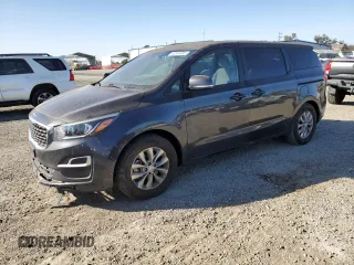 2021 Kia Sedona EX with VIN KNDMB5C11M6673086, listed as a Copart auction lot 42244935 with 57,698 mi miles and Salvage Title. Bid and sale history available at carsss.com. Image 1.