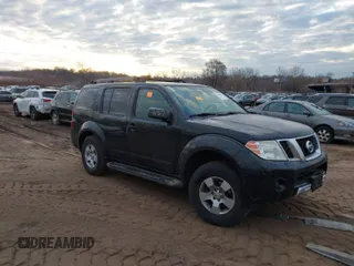 2012 Nissan Pathfinder SV with VIN 5N1AR1NN6CC629491, listed as a IAAI auction lot 41876927 with 165,887 mi miles. Bid and sale history available at carsss.com. Image 1.
