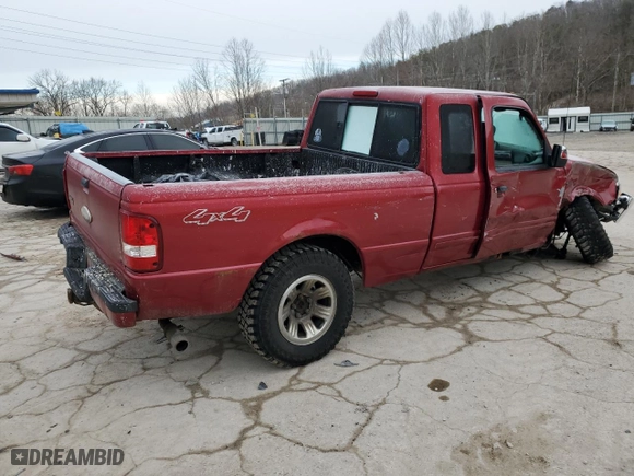 2009 Ford Ranger XLT with VIN 1FTZR45E99PA20695, listed as a Copart auction lot 48106995 with 0 mi miles and Salvage Title. Bid and sale history available at carsss.com. Image 3.