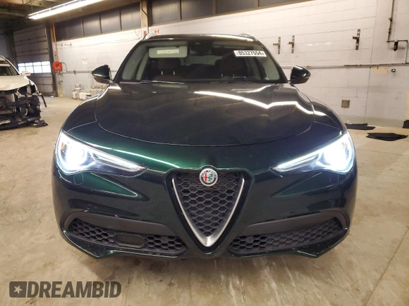 2020 Alfa Romeo Stelvio Ti z VIN ZASPAKBN5L7C92294, wystawiony jako Copart lot #85327554 z przebiegiem 30 633 mil mil oraz Szkoda całkowita • Salvage title. Historia ofert i sprzedaży dostępna na DreamBid. Obrazek 5.