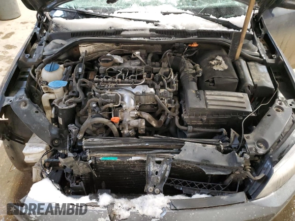 2012 Volkswagen Jetta Comfortline with VIN 3VWDL7AJ7CM414187, listed as a Copart auction lot 85592824 with 269,184 mi miles and Salvage title. Bid and sale history available at DreamBid. Image 11.