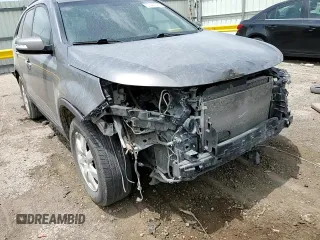 2013 Kia Sorento LX with VIN 5XYKT4A28DG402355, listed as a Copart auction lot 57441725 with 146,404 mi miles and Salvage title. Bid and sale history available at DreamBid. Image 14.