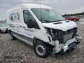 2023 Ford Transit Cargo with VIN 1FTBR1C86PKA11637, listed as a Copart auction lot 72097344 with 26,293 mi miles and Salvage Title. Bid and sale history available at DreamBid. Image 4.