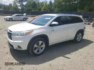2016 Toyota Highlander Hybrid Limited with VIN 5TDDCRFH7GS016309, listed as a Copart auction lot 68420354 with 112,336 mi miles and Salvage Title. Bid and sale history available at carsss.com. Image 1.