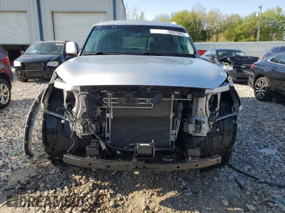 2015 Infiniti QX80 z VIN JN8AZ2NE5F9080124, wystawiony jako Copart lot #55226415 z przebiegiem Nie podano mil oraz Czysty tytuł • Clean title. Historia ofert i sprzedaży dostępna na DreamBid. Obrazek 5.