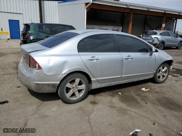 2009 Honda Civic Sdn LX with VIN 2HGFA16529H303842, listed as a Copart auction lot 50711825 with 206,353 mi miles and Salvage Title. Bid and sale history available at carsss.com. Image 3.
