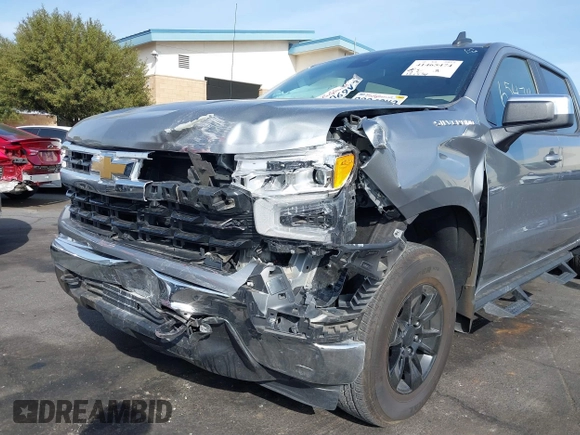 2023 Chevrolet Silverado 1500 LT with VIN 3GCPDDEK8PG248586, listed as a IAAI auction lot 41465474 with 12,536 mi miles. Bid and sale history available at carsss.com. Image 6.