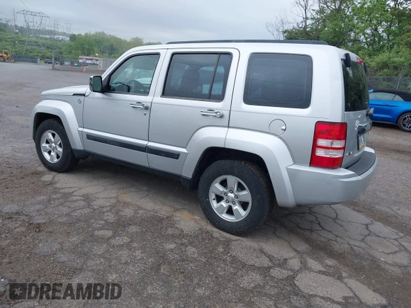 2012 Jeep Liberty Sport with VIN 1C4PJMAK6CW181030, listed as a IAAI auction lot 42183778 with 119,200 mi miles. Bid and sale history available at carsss.com. Image 3.