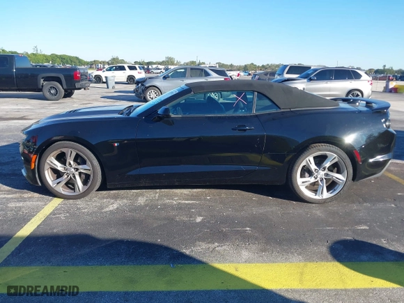 2022 Chevrolet Camaro 2SS with VIN 1G1FH3D71N0120319, listed as a IAAI auction lot 41292922 with 49,307 mi miles. Bid and sale history available at carsss.com. Image 14.