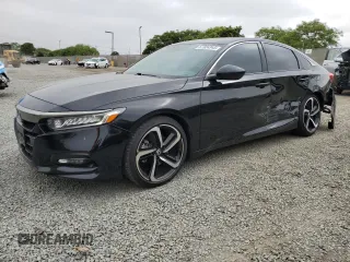 2020 Honda Accord Sport with VIN 1HGCV1F39LA000083, listed as a Copart auction lot 57324345 with 86,158 mi miles and Salvage title. Bid and sale history available at DreamBid. Image 1.