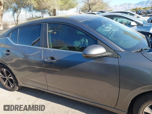 2021 Nissan Sentra SV with VIN 3N1AB8CV5MY256279, listed as a IAAI auction lot 41871922 with 67,081 mi miles. Bid and sale history available at carsss.com. Image 13.
