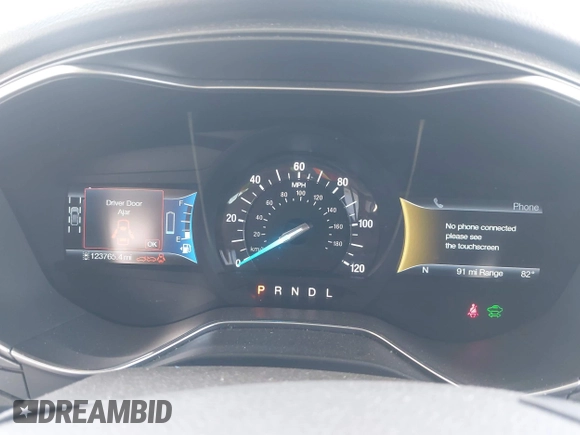 2016 Ford Fusion Titanium with VIN 3FA6P0SU9GR134575, listed as a IAAI auction lot 42338427 with 123,765 mi miles and . Bid and sale history available at DreamBid. Image 7.
