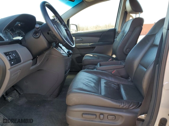 2013 Honda Odyssey EX-L with VIN 5FNRL5H69DB012899, listed as a Copart auction lot 48173325 with 203,191 mi miles and Salvage Title. Bid and sale history available at carsss.com. Image 7.
