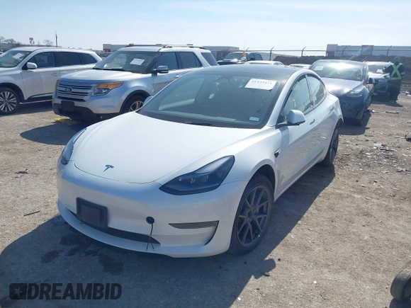 2023 Tesla Model 3 z VIN 5YJ3E1EAXPF505951, wystawiony jako IAAI lot #41535421 z przebiegiem Nie podano mil oraz . Historia ofert i sprzedaży dostępna na DreamBid. Obrazek 19.