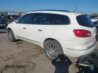 2015 Buick Enclave Leather with VIN 5GAKRBKD9FJ243384, listed as a IAAI auction lot 41204989 with 135,210 mi miles and . Bid and sale history available at carsss.com. Image 3.