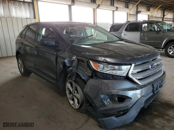 2015 Ford Edge SE with VIN 2FMTK3G96FBB55961, listed as a Copart auction lot 50968065 with 89,643 mi miles and Salvage Title. Bid and sale history available at carsss.com. Image 4.