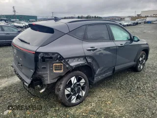2025 Hyundai Kona SEL with VIN KM8HBCAB2SU207365, listed as a Copart auction lot 83624094 with 554 mi miles and Salvage Title. Bid and sale history available at carsss.com. Image 3.