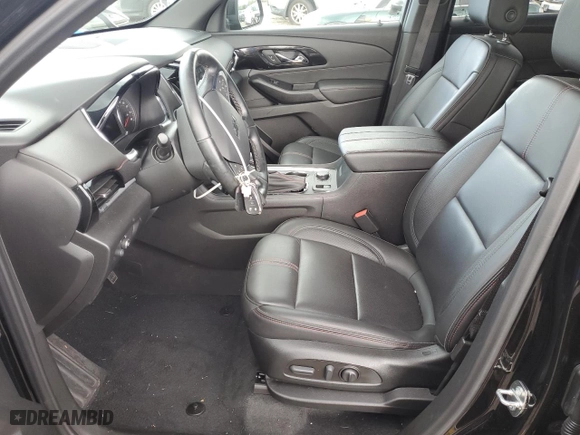 2023 Chevrolet Traverse RS with VIN 1GNEVJKW5PJ207218, listed as a Copart auction lot 68189774 with 16,502 mi miles and Salvage Title. Bid and sale history available at carsss.com. Image 7.