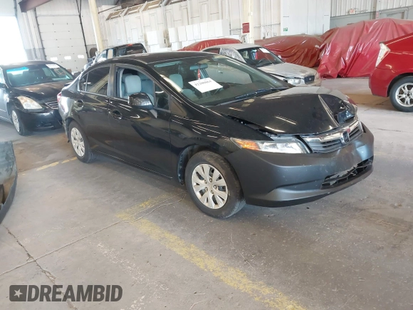 2012 Honda Civic LX с VIN 19XFB2F59CE324871, выставлен на аукционе IAAI как лот 42200864 с пробегом 216 322 миль миль и . История ставок и продаж доступна на DreamBid. Изображение 1.