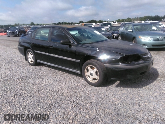 2004 Chevrolet Impala with VIN 2G1WF52E349136173, listed as a IAAI auction lot 42149870 with 165,215 mi miles. Bid and sale history available at carsss.com. Image 1.