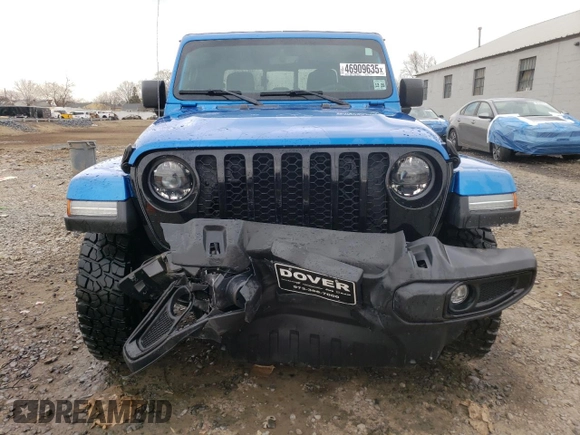 2023 Jeep Gladiator Freedom с VIN 1C6HJTAG3PL579160, выставлен на аукционе Copart как лот 46909635 с пробегом 10 081 миль миль и Списание • Salvage title. История ставок и продаж доступна на DreamBid. Изображение 5.