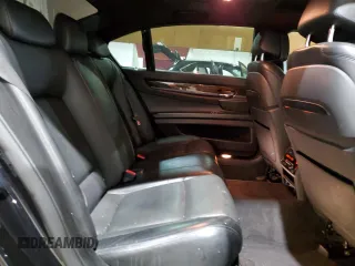 2015 BMW 7 Series 750Li xDrive with VIN WBAYF8C52FD654598, listed as a Copart auction lot 55745555 with 108,958 mi miles and Salvage title. Bid and sale history available at DreamBid. Image 10.