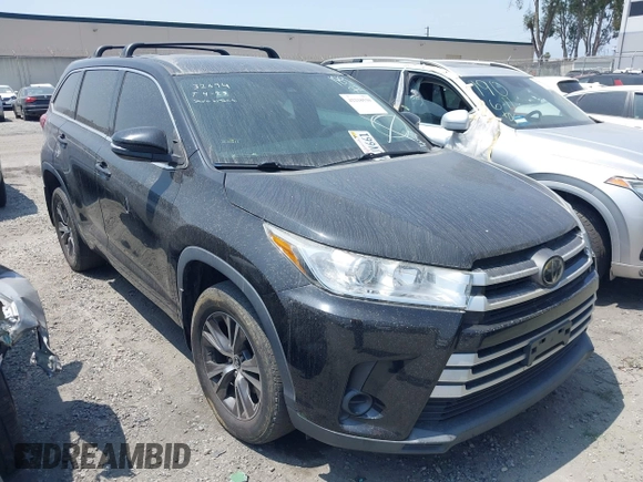 2018 Toyota Highlander LE with VIN 5TDZZRFH5JS284982, listed as a IAAI auction lot 42218539 with 76,868 mi miles and . Bid and sale history available at DreamBid. Image 1.