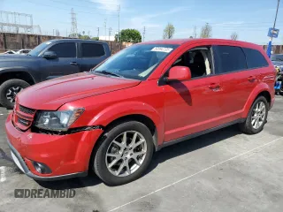 2018 Dodge Journey GT with VIN 3C4PDCEG4JT380281, listed as a Copart auction lot 50594735 with 98,765 mi miles and Salvage Title. Bid and sale history available at carsss.com. Image 1.