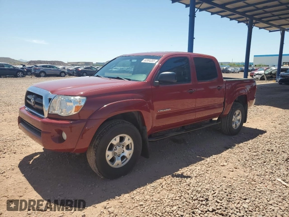 2006 Toyota Tacoma PreRunner z VIN 5TEJU62N26Z303424, wystawiony jako Copart lot #60994085 z przebiegiem 209 792 mil mil oraz Szkoda całkowita • Salvage title. Historia ofert i sprzedaży dostępna na DreamBid. Obrazek 1.