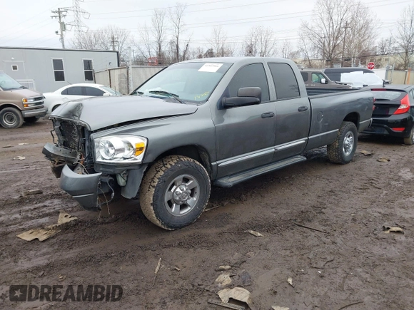 2007 Dodge 2500 SLT with VIN 3D7KR28AX7G833968, listed as a IAAI auction lot 41503866 with 172,958 mi miles and . Bid and sale history available at carsss.com. Image 18.