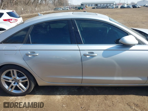 2015 Audi A6 2.0T Premium Plus with VIN WAUGFAFC2FN017718, listed as a IAAI auction lot 41673650 with 120,831 mi miles. Bid and sale history available at carsss.com. Image 13.