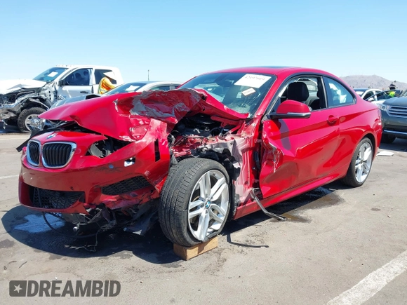 2016 BMW 2 Series 228i xDrive with VIN WBA1G9C51GV726732, listed as a IAAI auction lot 42197019 with 101,366 mi miles and . Bid and sale history available at DreamBid. Image 2.