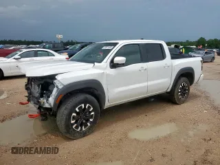 2024 Nissan Frontier S z VIN 1N6ED1EKXRN651496, wystawiony jako Copart lot #60871465 z przebiegiem 7 057 mil mil oraz Szkoda całkowita • Salvage title. Historia ofert i sprzedaży dostępna na DreamBid. Obrazek 1.