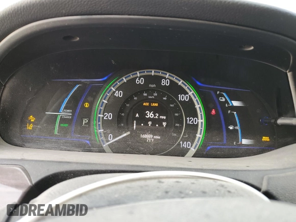 2017 Honda Accord with VIN JHMCR6F38HC010954, listed as a Copart auction lot 53473775 with 168,889 mi miles and Clean title. Bid and sale history available at DreamBid. Image 9.