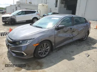 2019 Honda Civic EX с VIN 19XFC1F32KE008877, выставлен на аукционе Copart как лот 60085915 с пробегом 39 506 миль миль и Списание • Salvage title. История ставок и продаж доступна на DreamBid. Изображение 1.