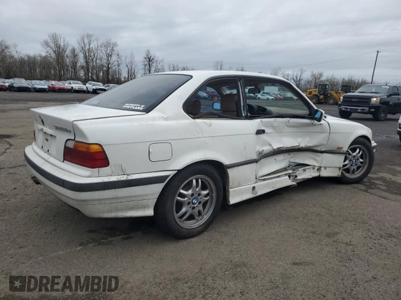 1997 BMW 3 Series 328is with VIN WBABG132XVET04869, listed as a Copart auction lot 45774015 with 123,280 mi miles and Salvage Title. Bid and sale history available at carsss.com. Image 3.