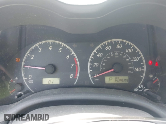 2010 Toyota Corolla with VIN JTDBU4EE2AJ077571, listed as a IAAI auction lot 42291883 with 142,989 mi miles and . Bid and sale history available at DreamBid. Image 7.