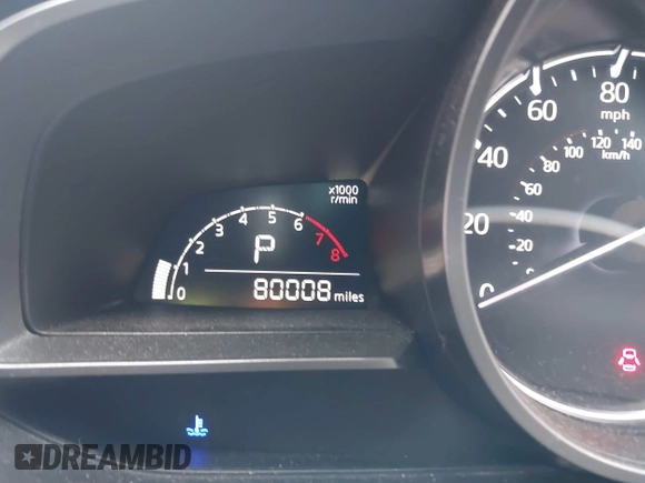 2018 Mazda 3 Touring with VIN 3MZBN1V35JM174323, listed as a IAAI auction lot 41412732 with 80,008 mi miles. Bid and sale history available at carsss.com. Image 15.