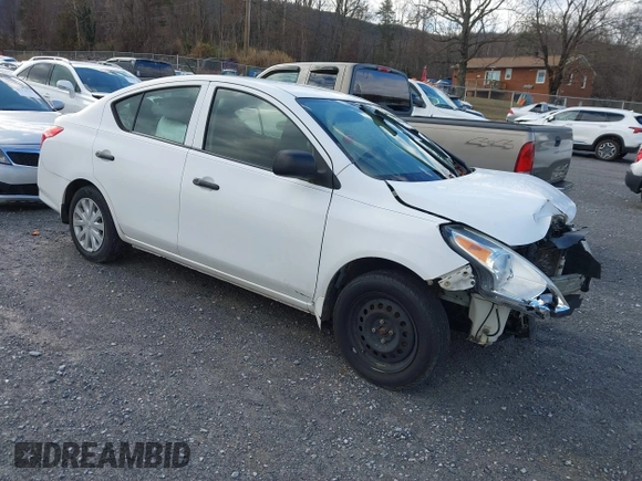 2015 Nissan Versa S Plus with VIN 3N1CN7APXFL920140, listed as a IAAI auction lot 41091541 with 185,899 mi miles and . Bid and sale history available at DreamBid. Image 1.