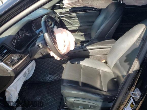 2016 BMW 5 Series 528i with VIN WBA5A5C50GG353554, listed as a Copart auction lot 50220065 with 134,222 mi miles and Salvage Title. Bid and sale history available at carsss.com. Image 7.