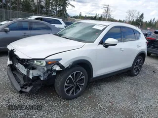 2023 Mazda CX-5 2.5 S Premium Plus Package with VIN JM3KFBEM3P0236481, listed as a IAAI auction lot 41815369 with 34,679 mi miles. Bid and sale history available at carsss.com. Image 15.