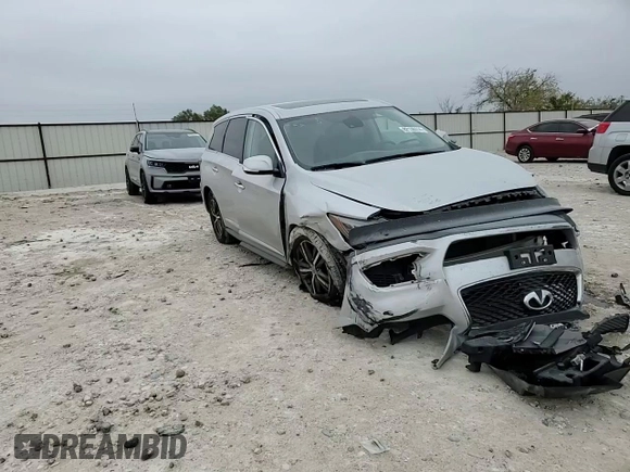 2019 Infiniti QX60 PURE with VIN 5N1DL0MM9KC552423, listed as a Copart auction lot 82130374 with 55,312 mi miles and Salvage Title. Bid and sale history available at carsss.com. Image 11.