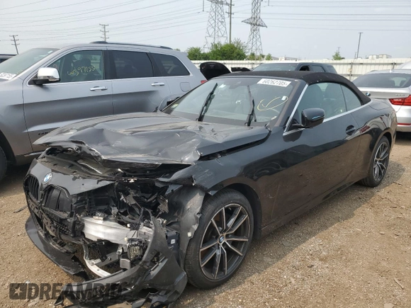 2024 BMW 4 Series 430i xDrive with VIN WBA43AT08RCN29375, listed as a Copart auction lot 60262705 with 38,993 mi miles and Clean title. Bid and sale history available at DreamBid. Image 1.