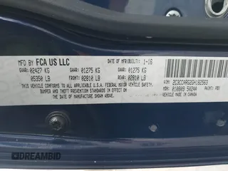 2016 Chrysler 300 Limited with VIN 2C3CCARG2GH182563, listed as a IAAI auction lot 41904232 with 61,949 mi miles and . Bid and sale history available at DreamBid. Image 9.