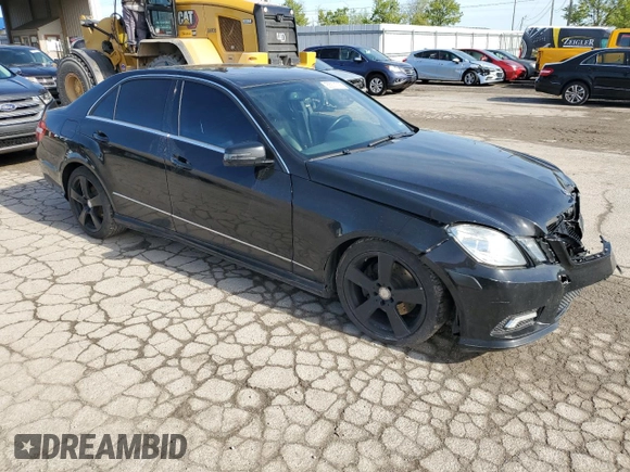 2011 Mercedes-Benz E 350 Luxury with VIN WDDHF8HB0BA374231, listed as a Copart auction lot 55671725 with 165,658 mi miles and Salvage title. Bid and sale history available at DreamBid. Image 4.