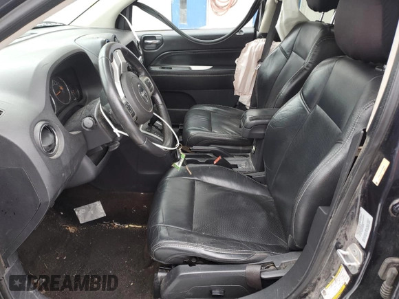 2015 Jeep Compass Latitude with VIN 1C4NJDEB2FD293082, listed as a Copart auction lot 45030955 with 147,275 mi miles and Salvage Title. Bid and sale history available at carsss.com. Image 7.