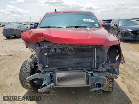 2019 Ford F-150 XL with VIN 1FTEW1EPXKFB27337, listed as a Copart auction lot 57979195 with 103,435 mi miles and Salvage title. Bid and sale history available at DreamBid. Image 5.