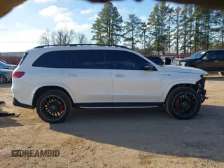 2021 Mercedes-Benz GLS 63 AMG with VIN 4JGFF8KE7MA432743, listed as a IAAI auction lot 41621423 with 65,225 mi miles and . Bid and sale history available at DreamBid. Image 14.