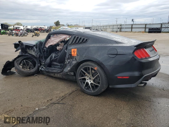2015 Ford Mustang EcoBoost with VIN 1FA6P8TH9F5333790, listed as a Copart auction lot 52041535 with Not provided miles and Salvage title. Bid and sale history available at DreamBid. Image 2.